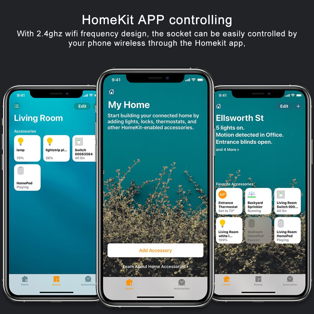 WiFi Smart Intelligent Wireless Plug EU Adaptor Remote Voice Control Power Energy Monitor Outlet Timer Socket For Homekit