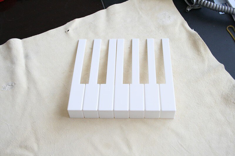 Piano piano tuning tool accessoires de prijs van een paar wit zwart-wit huid