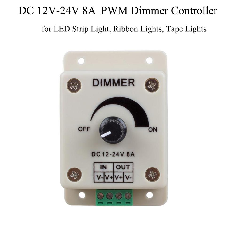 Voltage Regulator DC-DC Spanningsstabilisator 8A Voeding Verstelbare Speed Controller Dc 12 V Led Dimmer 12 V