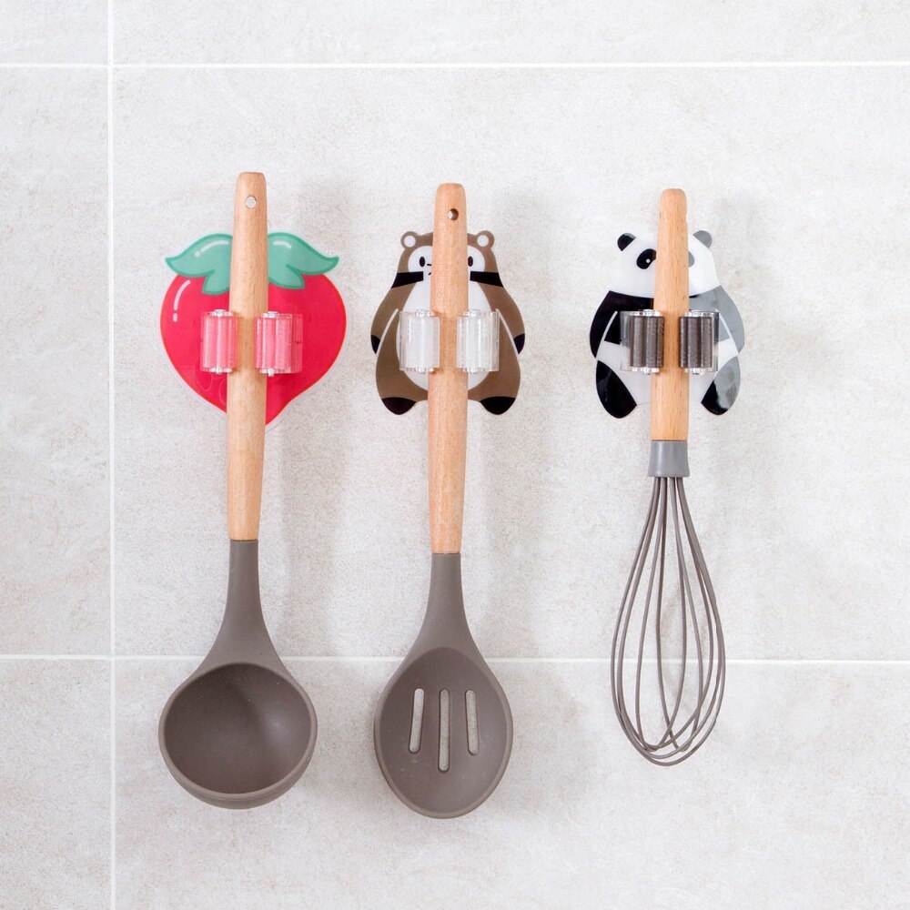 Wall Mounted Mop Holder Broom Gripper Umbrella Hanger Hook Brush Holder Rack Shelf Bathroom Organizer Rack