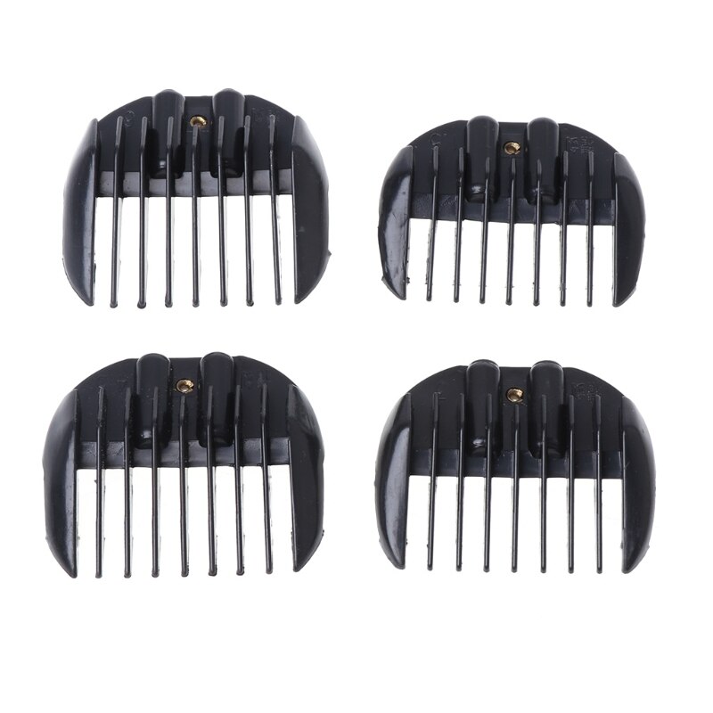 Kemei 1 set(4pcs) Limit Comb Hair Clipper Guide Guard Attachment 4 Sizes Haircutting Replacement