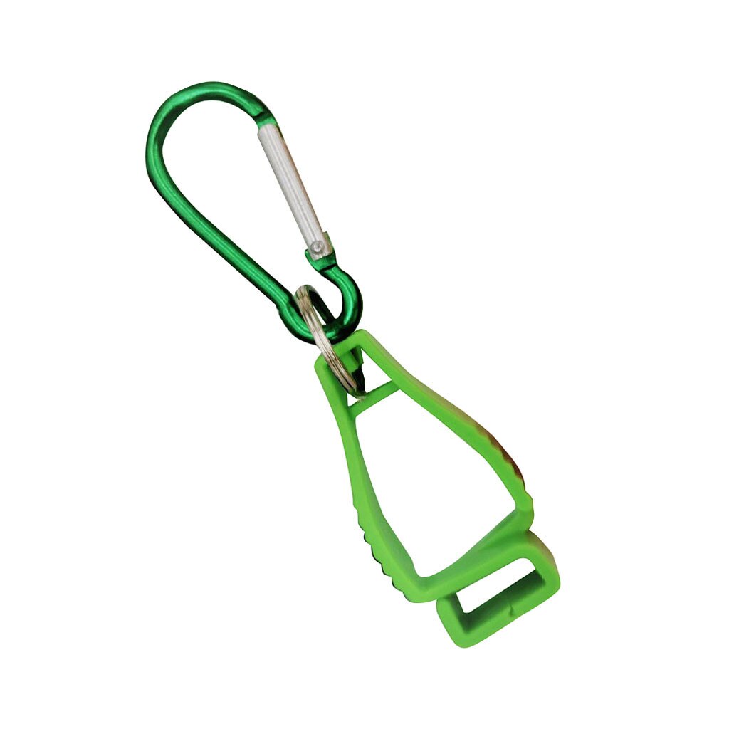 Outdoor Toy Glove Grabber Clip Holder Play Safety Clip Glove Keeper Glasses Helmets Hanger Clamp Grabber Catcher: Green
