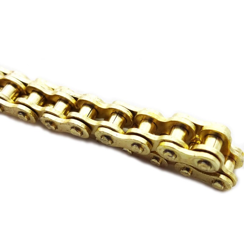 XLJOY Gold 136L 25H Chain For 47cc 49cc Mini Moto Dirt Pocket Bike Go Kart ATV Quad Motorcycle