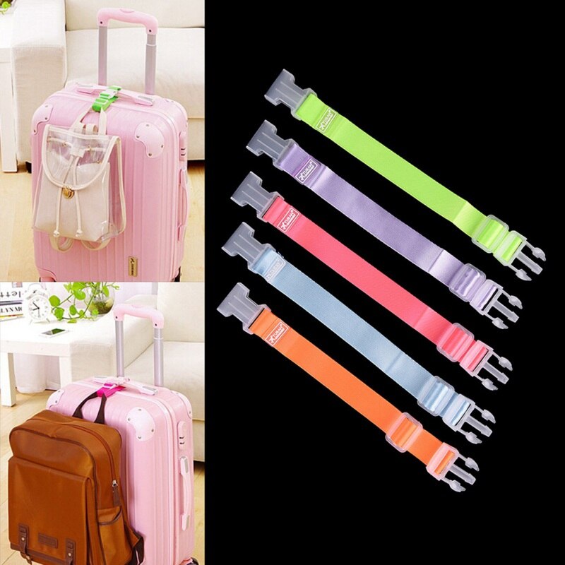 Gesp Opknoping Koffer Strap Verstelbare Nylon Bagage Tas Accessoires Thuis Tuin Kleding Kledingkast