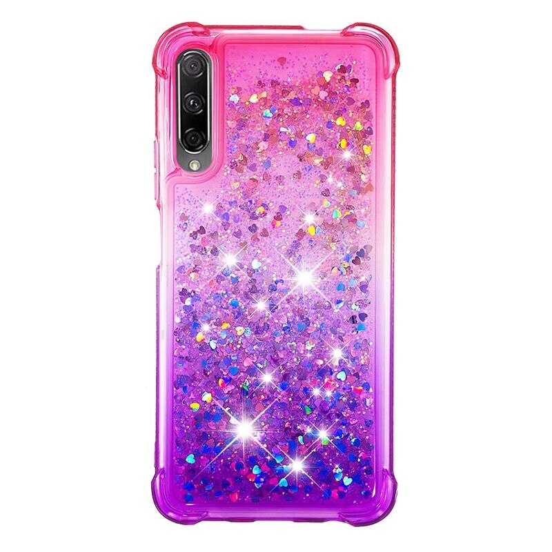 Huawei Y9S Caso Della Copertura Del Silicone Per Huawei P Smart Pro 2019 Y9 Prime 2019 Honor 9X Pro Glitter Liquido Sabbie Mobili protezione Custodie: Honor 9X Pro / style4