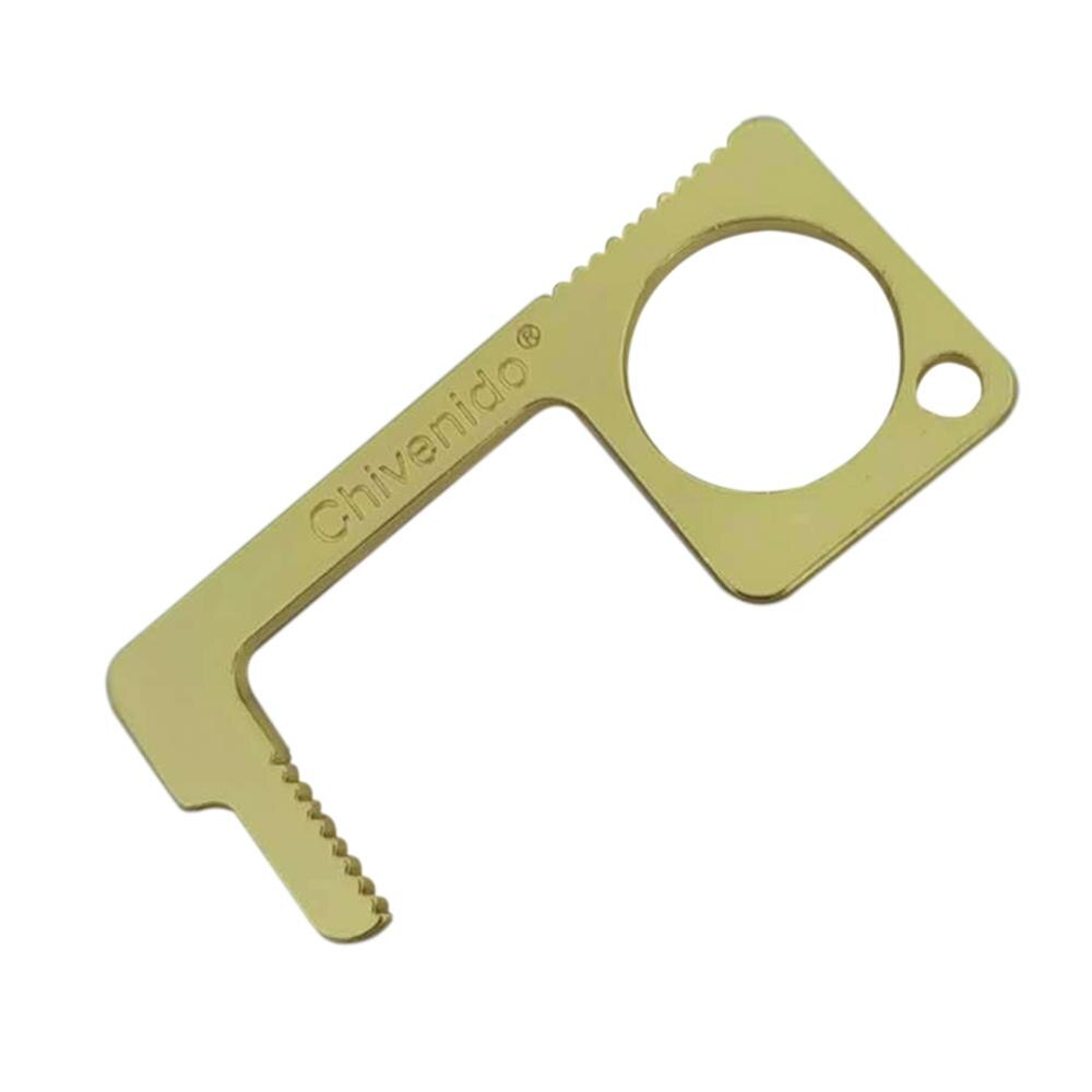 EDC ouvre-porte | Outil Portable, Kooty clé crochet, outil d'hygiène sans contact, presse à main, outil élévateur