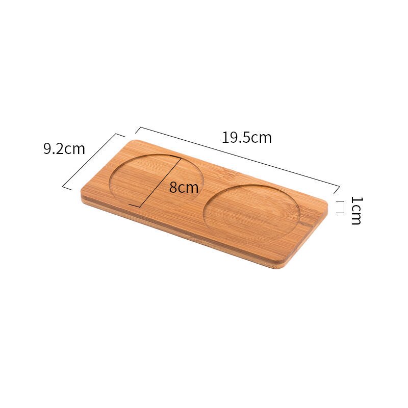 Houten Zeepdispenser Lade Vanity Aanrecht Flessen Organisator Houder Ronde Vierkante Kaarsen Sieraden Opbergvak Voor Badkamer: C