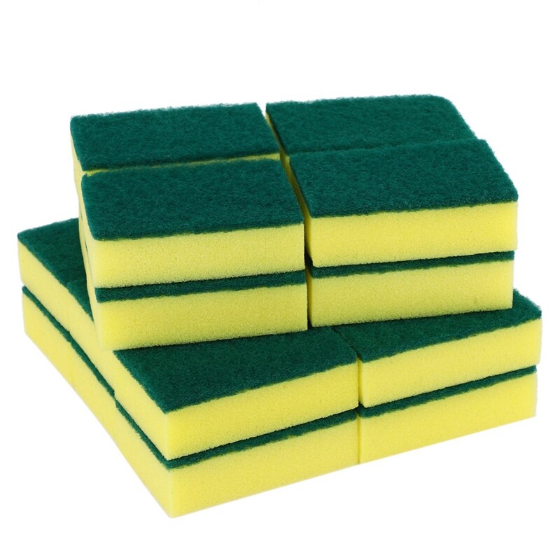 Heavy Duty Multi Use Cleaning Sponges rub Non-Scratch Sponge Scrubbing Dish Sponges 40 pack
