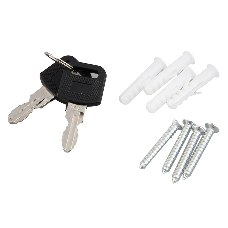 Afsluitbare Veilige Brievenbus Brievenbus Wandmontage Roestvrij Mail Post Brief Box Model: Brons