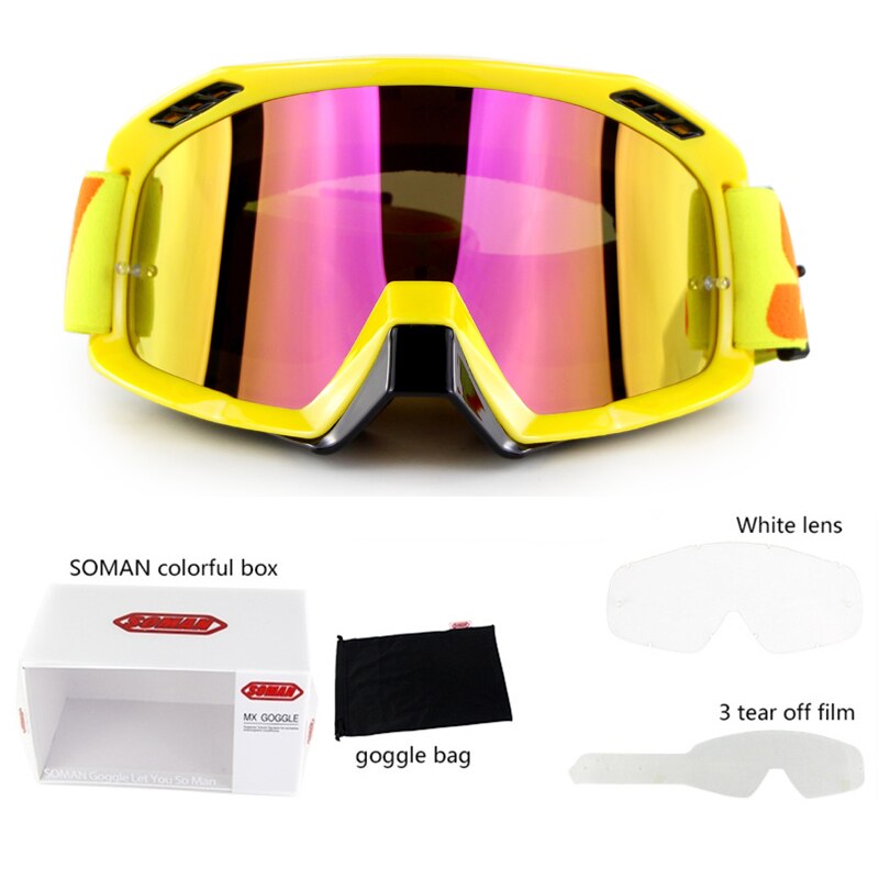 100% Gafas for Motorcycle Goggles Motocross Goggles Glasses ATV DH MTB Skiing Sport Eye Ware MX Off Road Helmets Goggles: N