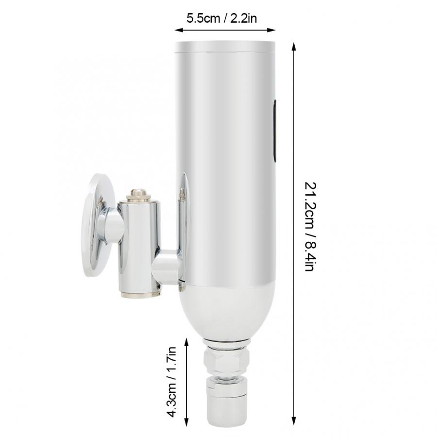 Bathroom Automatic Infrared Sensor Sink Faucet Smart Touchless Basin Water Tap G1/2in Water Saving Cold and Water Mixer Tap