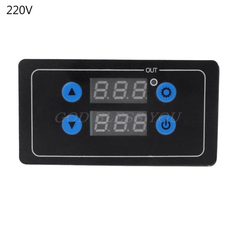 0.1S-999H Countdown Timer Programmeerbare Cyclus Controle Module Tijd Dalay Relais 5V/12V/220V Optioneel Voltage: 220V