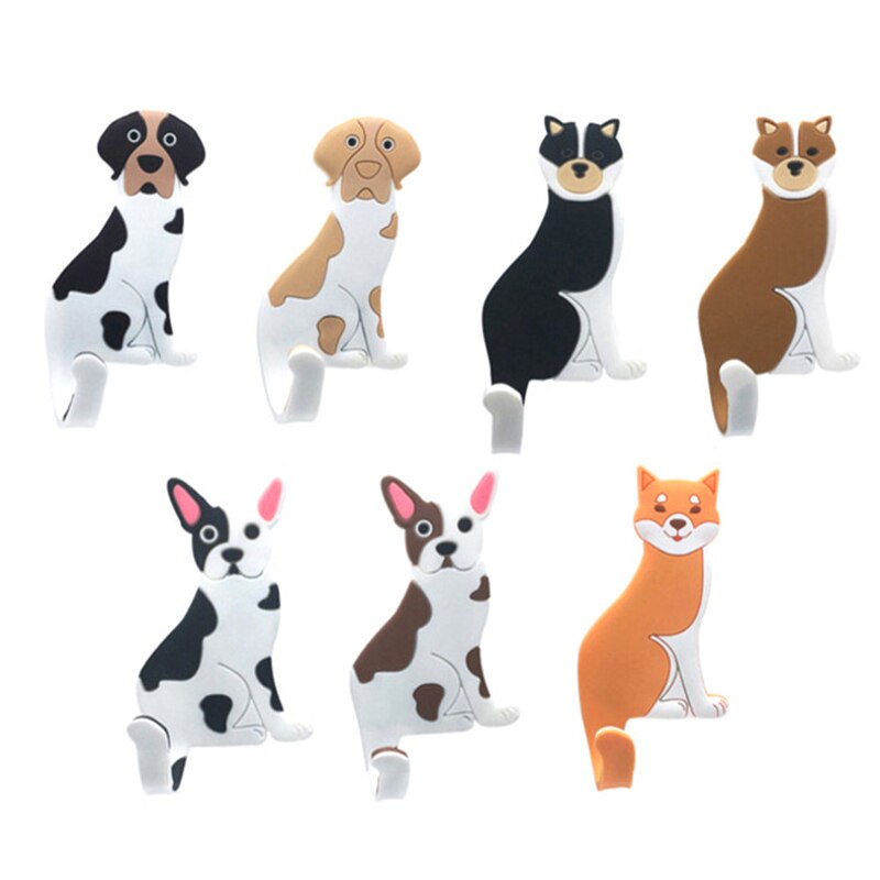 Cartoon Dog Cute Animal Magnetic Fridge Magnet Cartoon Magnetic Seamless Magnetic Sticker Hook