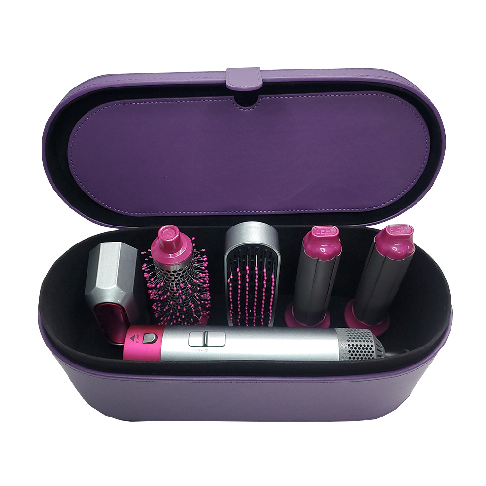 Hoge snelheid 5-in-1 föhn Air Styler Heteluchtborstel Krultang Haarstyler Gereedschap voor Dyson Airwrap met Auto-Wrap Krulspelden: YELLOW / Verenigd Koninkrijk