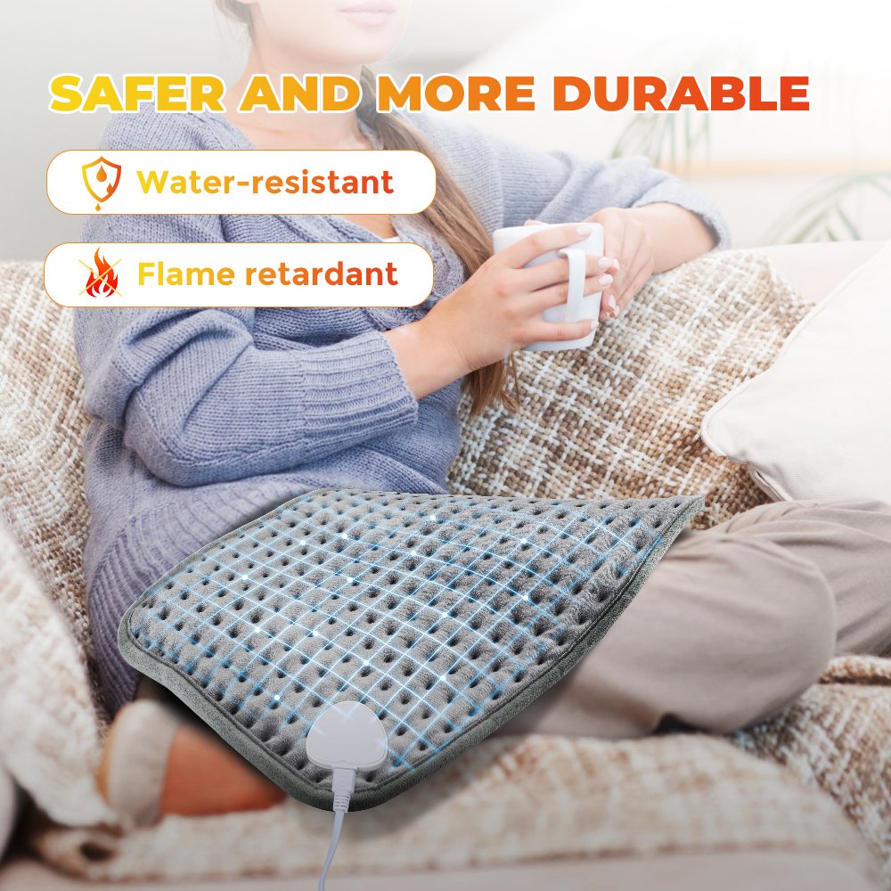 Electric Heating Pad Warm Winter Physiotherapy Blanket Shoulder Neck Back Spine Leg Pain Relief Compress Pad Cushion