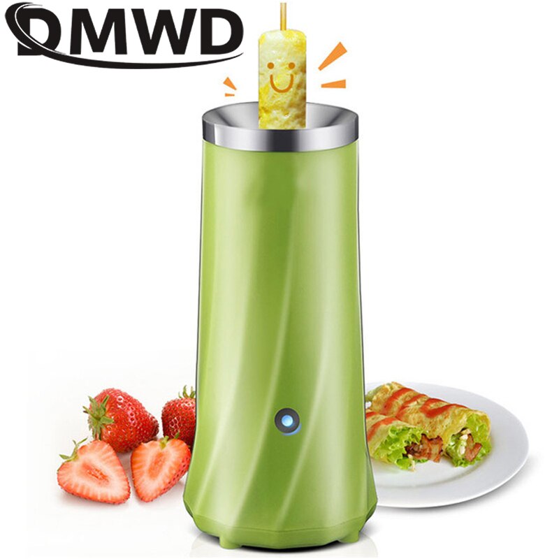 DMWD Automatic Egg Roll Maker Mini Electric Eggs Boiler Cup Omelette Breakfast Machine Cooking Tools Eggmaster Sausage Burrito