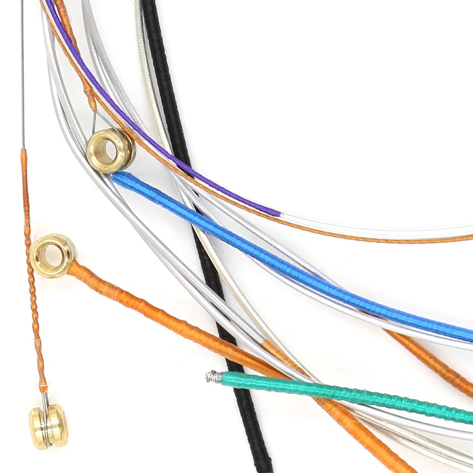 Alice High-End A708 Violin Strings A FULL Set Stainless Steel Nylon Core Silver Aluminum Alloy Wound