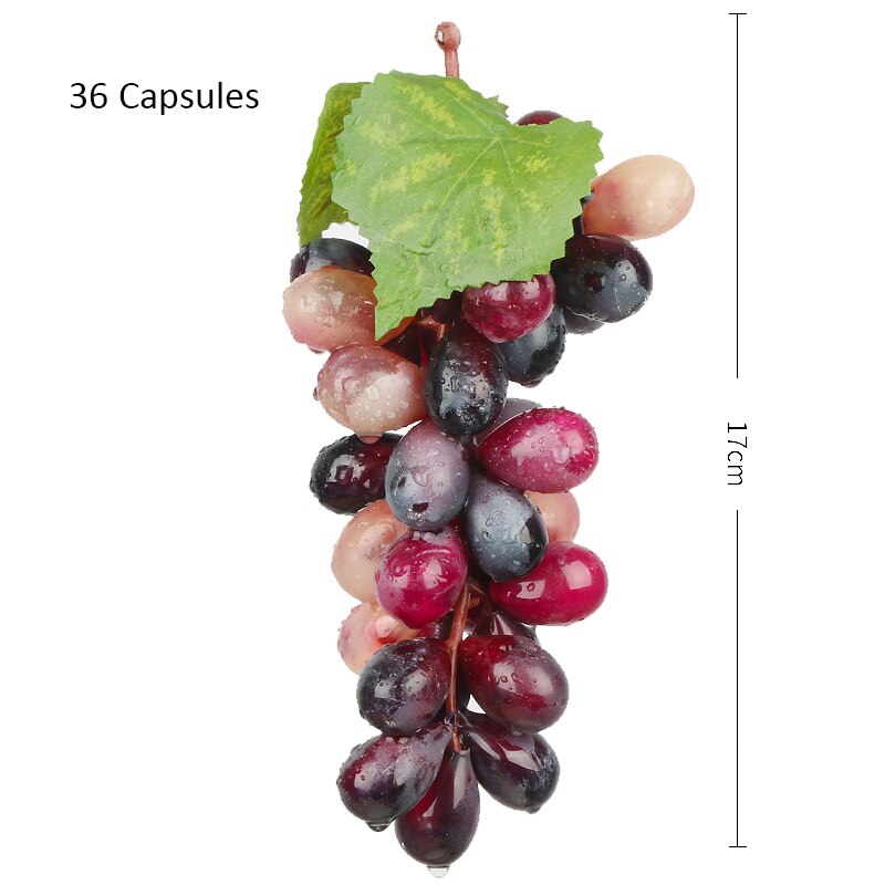 Artificial Fruit Grape High Simulation EP Material Low Price Berry Decor Diy Home Decoration Accessories Factory: SMTPTC010