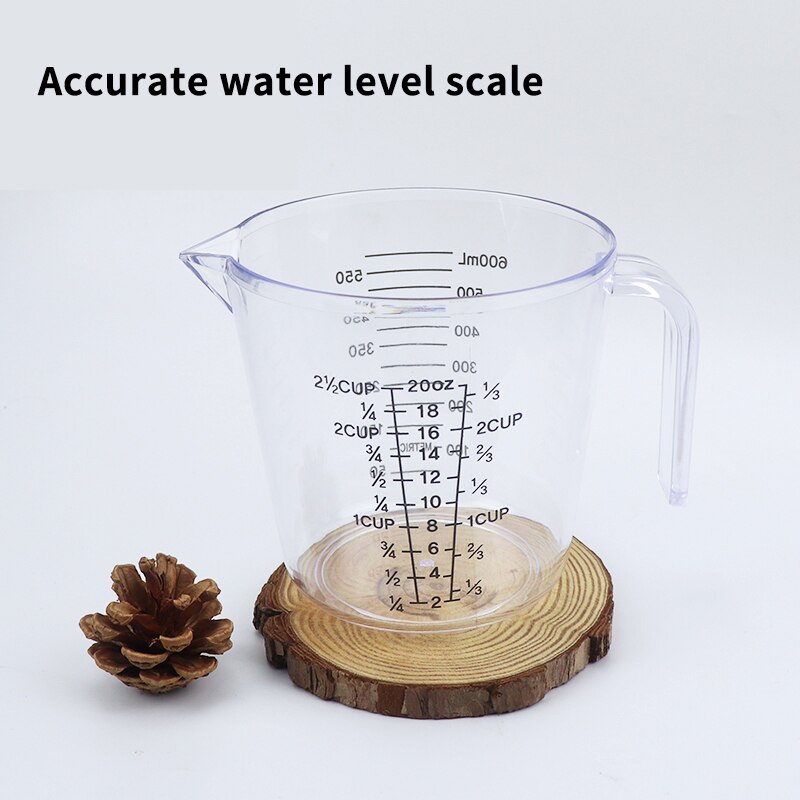 Large Capacity Hairdressing Bowl Salon Hair Color Dye Tint Bowl 600ml Coloring Mixing Bowl Measuring Cup