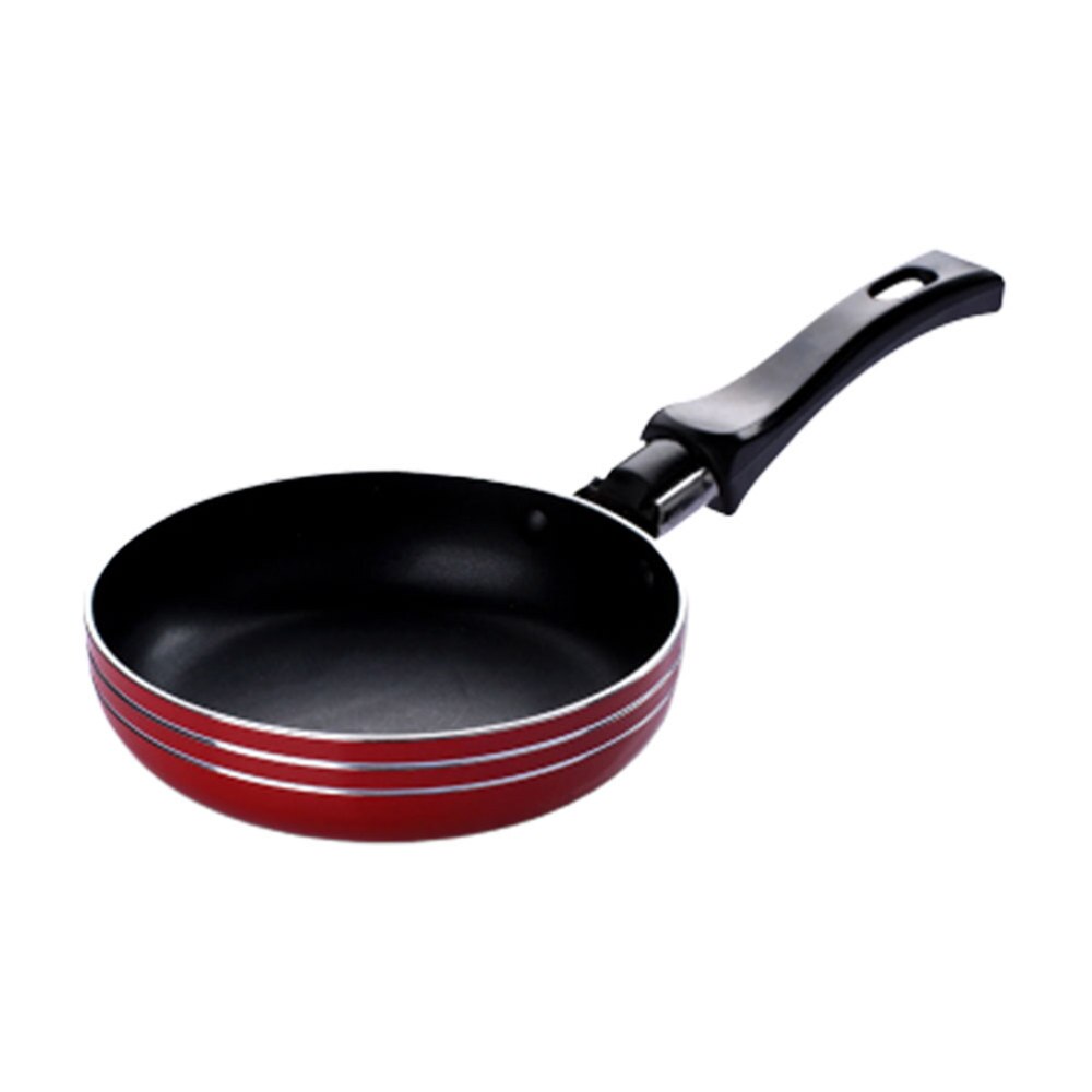 Durable Non-stick Pan Practical Frying Pan Useful Omelette Steak Pan Kitchen Gadget for Home Restaurant (Random Color): Default Title