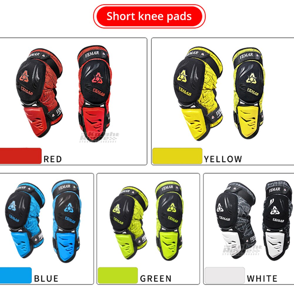 Motorcycle Knee Pads Aramid Yellow Motocross Equipment Moto Motorbike Equipacion Body Armor Protect Gears Knee Pads Four Seasons