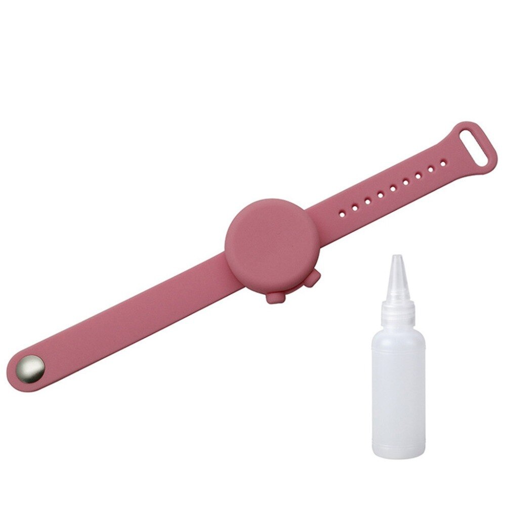 3PCWristband Hand Dispenser Hand Sanitizer Dispensing Silica gel Wearable Dispenser Pumps Disinfecta Wristbands Hand Band Wrist: A1 1pcs
