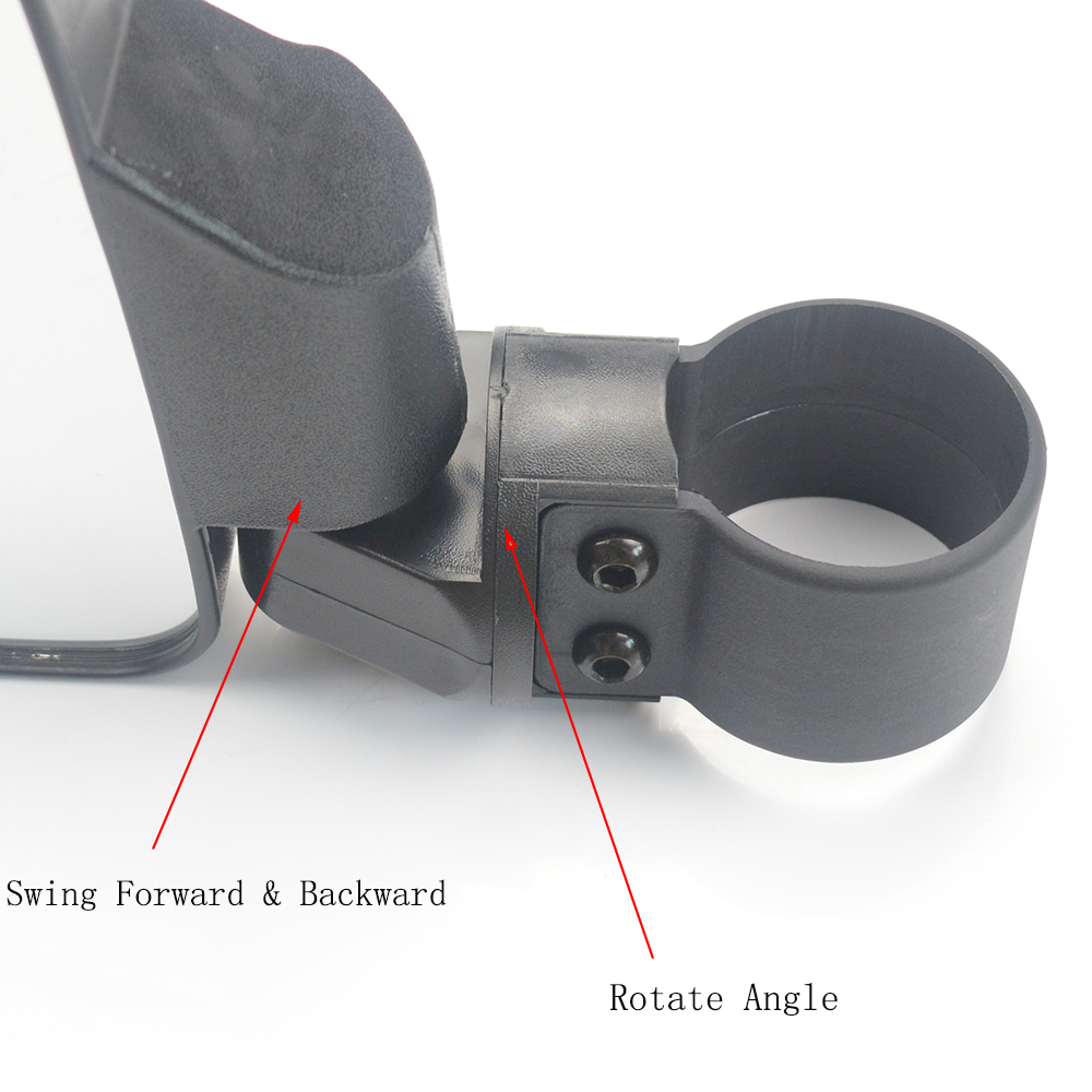 UTV spiegels 1.75 "2" spiegel side achteruitkijkspiegels voor Polaris RZR 800 900 1000 Voor Can Am maverick X3 Commander