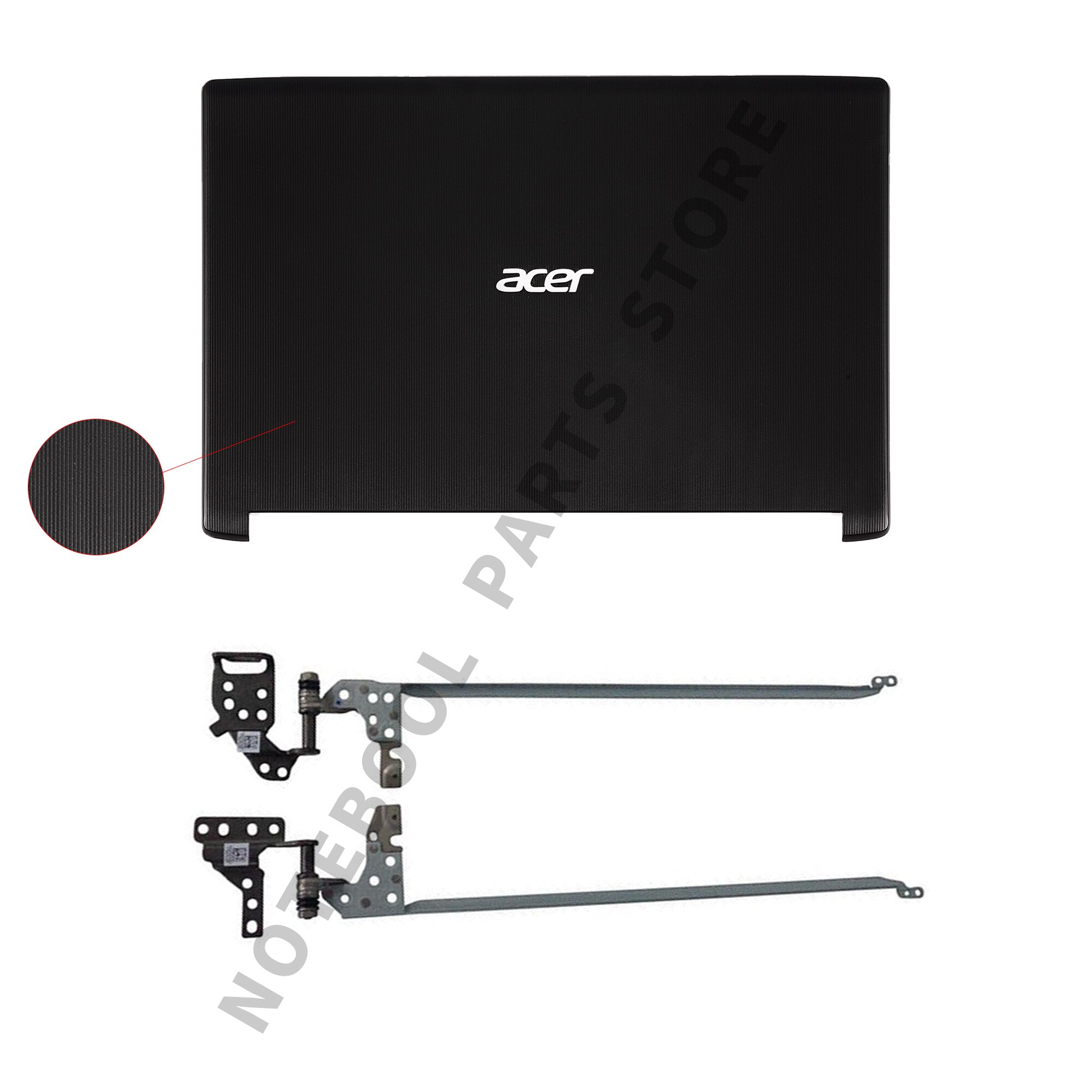 Cubierta trasera/bisel/bisagras para portátil Acer Aspire 5, A515-51, A515-51G, A515-41G, A315-33, A315-51, A315-53,: A Hinges 1