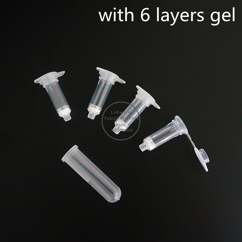 100pcs/lot 2ml separation column Plasmid extraction kit Chromatography DNA RAN Extraction nucleic acid purification column