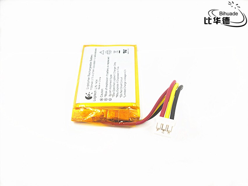 Jst  ph 2.0mm 3 -pin-akku, gute qualität, 3.7v,1100 mah , ,703450- polymer-lithium-ionen-akku (li-ion) für spielzeug, powerbank, gps ,mp3,mp4