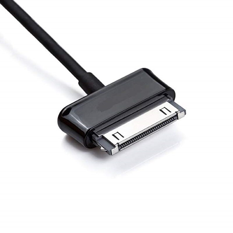 Czarny 1 M USB kabel robić ładowarki dane synchronizacja robić Samsung galaktyka tablet 2 7.0 "plus 7.7" 8.9 "10.1" 10.1 v P1000 P7300 P7500 N5100 N8000
