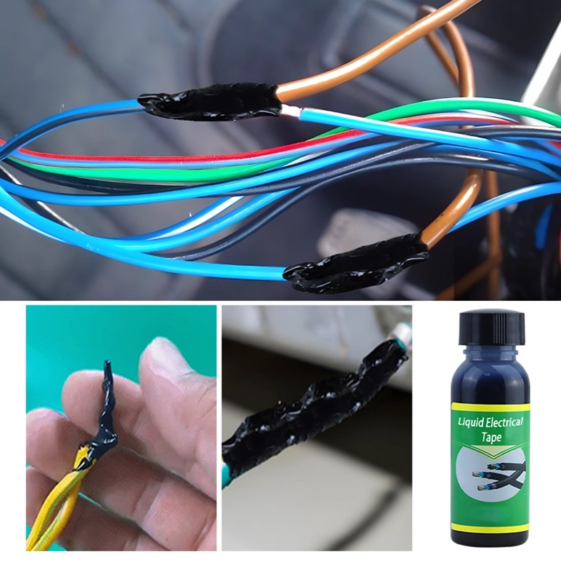 Cinta adhesiva aislante líquida, cinta eléctrica ignífuga, reparación adhesiva ignífuga, capa de Cable Eléctrico de goma