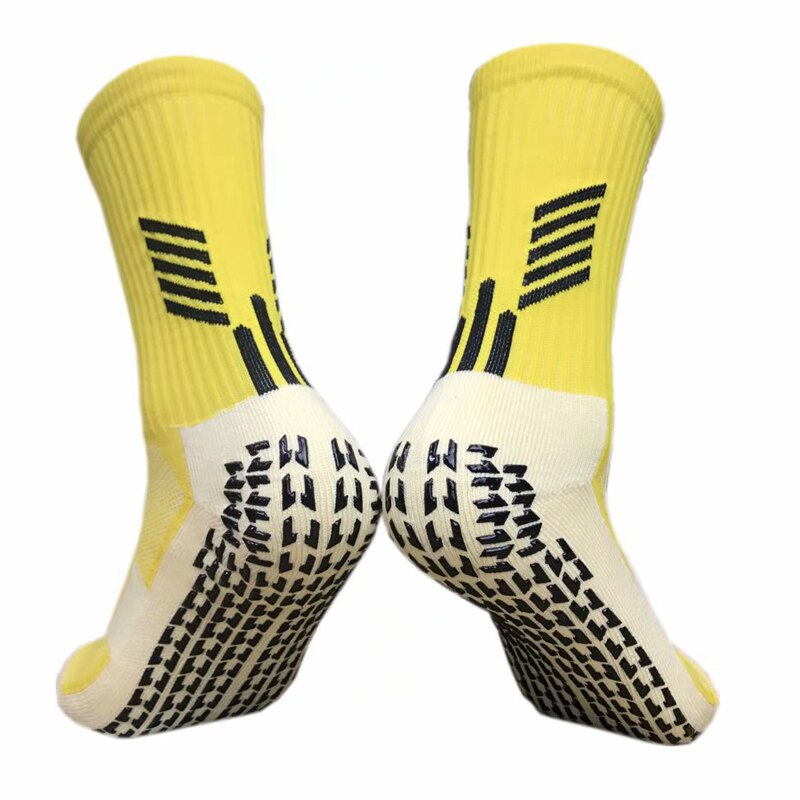 Antislip ademende katoenen crew comfort voetbalsokken basketbalsokken voor heren antislip sportsokken