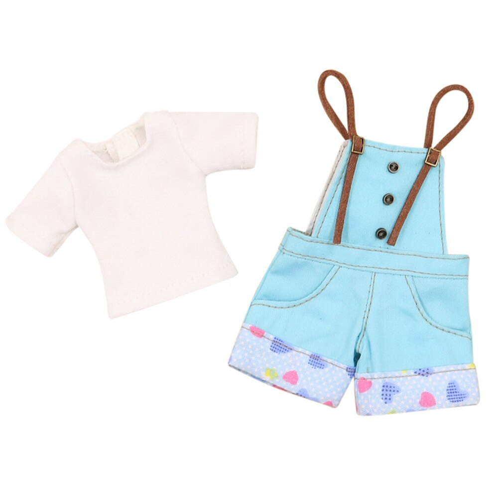 Dbs 1/6 blyth dukke isete dbs ledd kropp klær stropper jumpsuit shorts uformell stil: Klær h