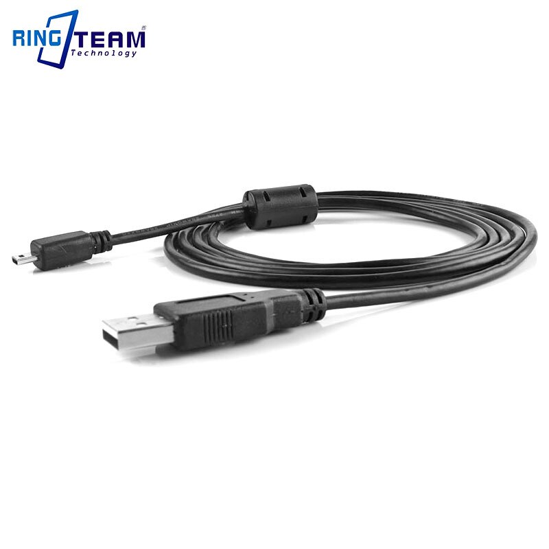 UC-E6 Cable de datos USB para cámaras digitales Nikon 1 V1 CoolPix 2100, 2200, 3100, 3100, 3200, 3700, 4100, 4200, 4600, 4800, 5200, 5600