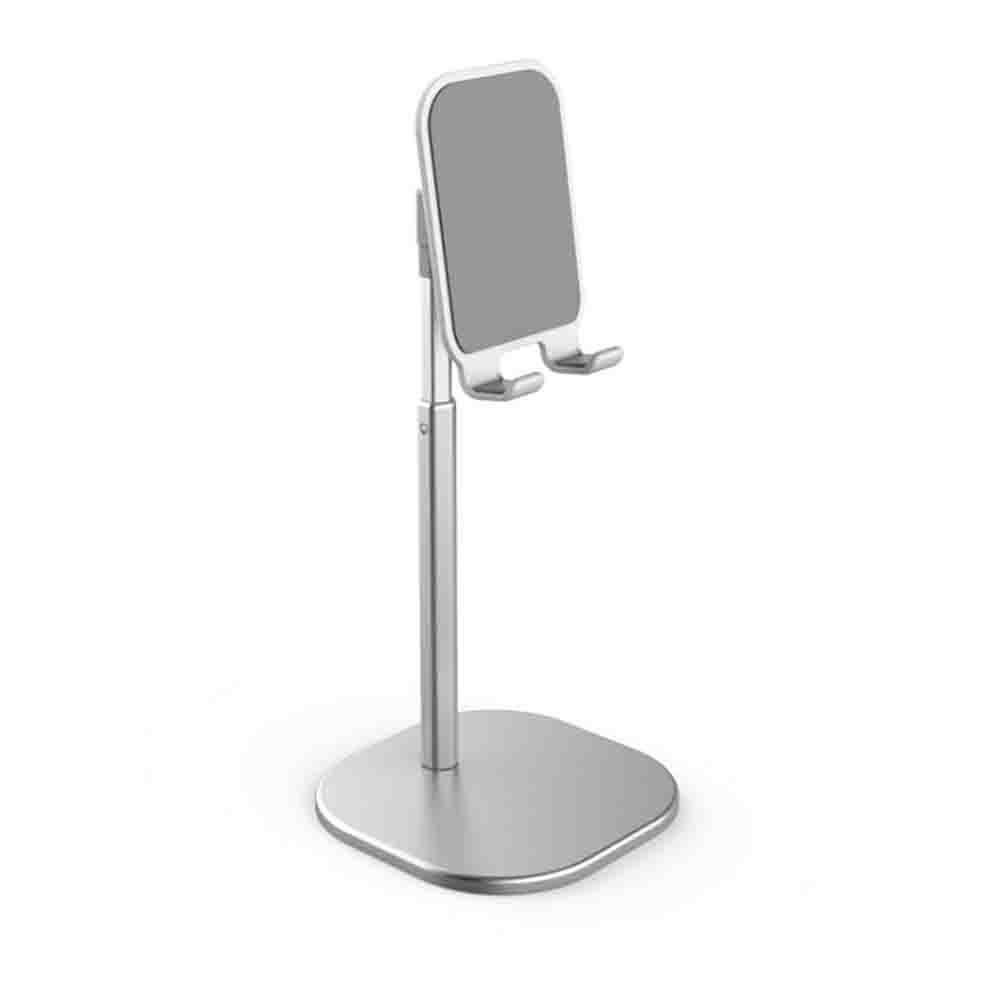 Alliage d'aluminium téléphone portable bureau debout universel paresseux support tablette rétractable diffusion en direct poursuite drame artefact: Silver