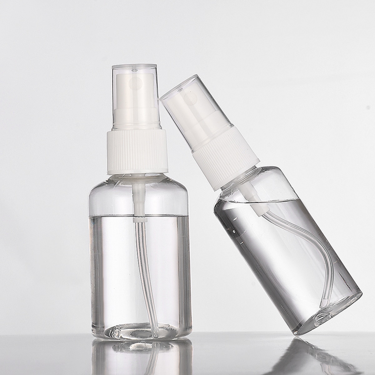 30/50/100ml Travel Transparent Plastic Perfume Atomizer Empty Spray Bottle Cosmetic Containers Parfum Container