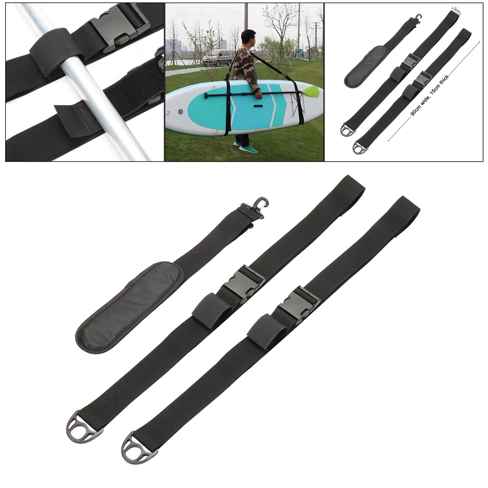 Sangle de transport pour Kayak, robuste et réglable