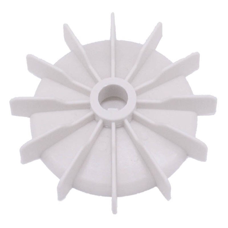 Y80 90 100 12 Blade Luchtpomp Fan Motor Plastic Ventilatorbladen Motor Serie Eenfase Motor Plastic Fan