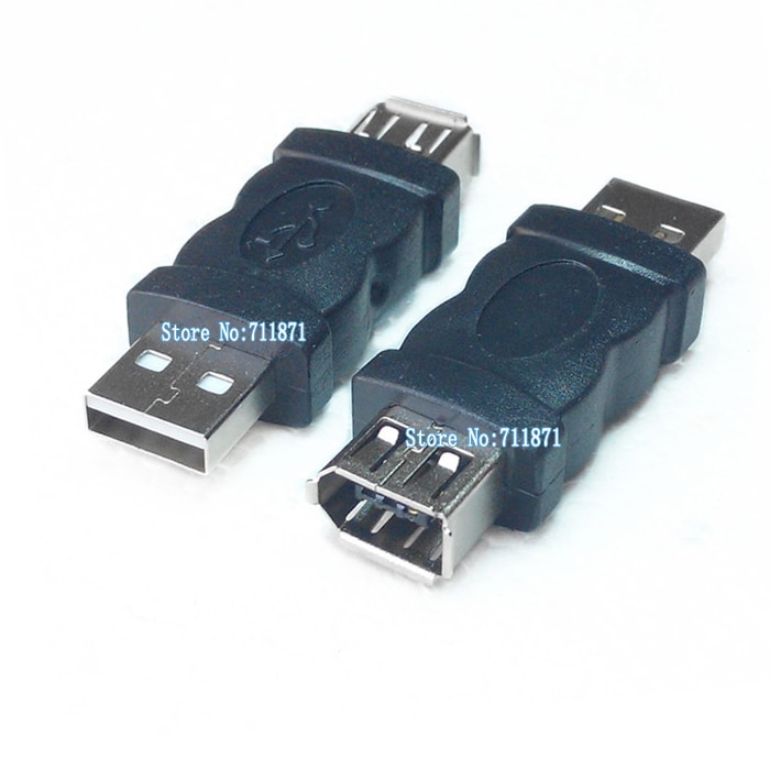 USB2.0 om 1394 6 P Adapter USB Mannelijke 1394 6 Pins Vrouwelijke Connector Usb2.0 Man Firewire IEEE 1394A 6 P Vrouwelijke