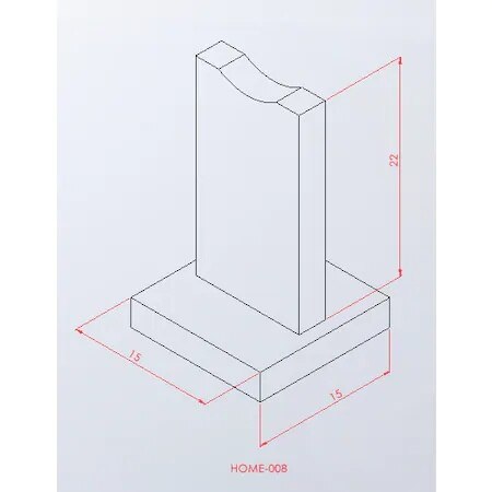 PİNCİNTO stojak na słuchawki z drewna TİP1 (Dom-008) 467018321