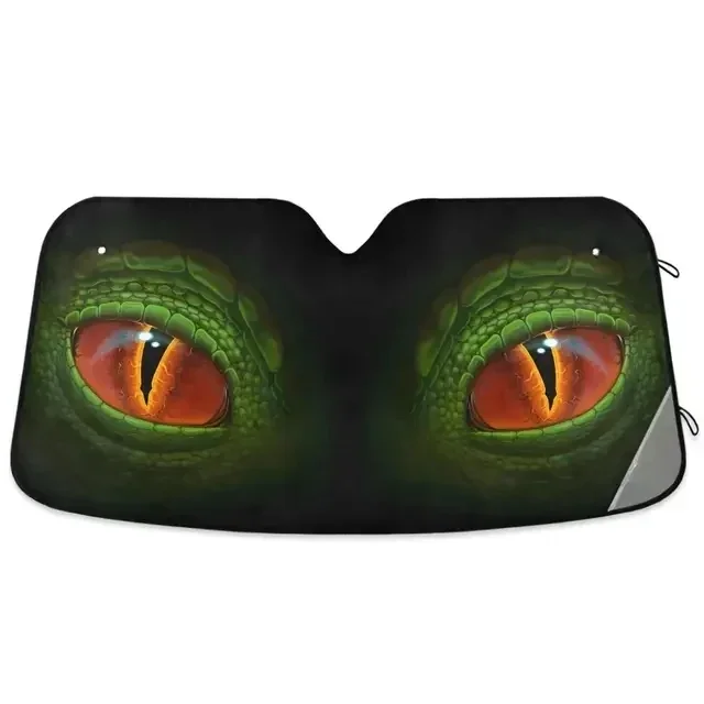 Parasol con estampado divertido para coche, Protector Interior, Reflector de calor, parasol para parabrisas: Lavanda