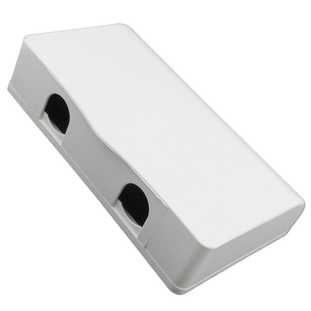 ABS Double Socket Protector Electric Plug Cover Safe Box Power Bathroom Outlet For Child Adults Double Wall Socket