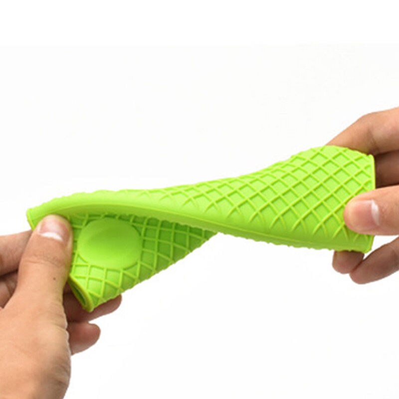 Useful Saucepan Holder Silicone Pot Pan Handle Saucepan Holder Sleeve Slip Cover Grip Kitchen Utensils Cook Accessories