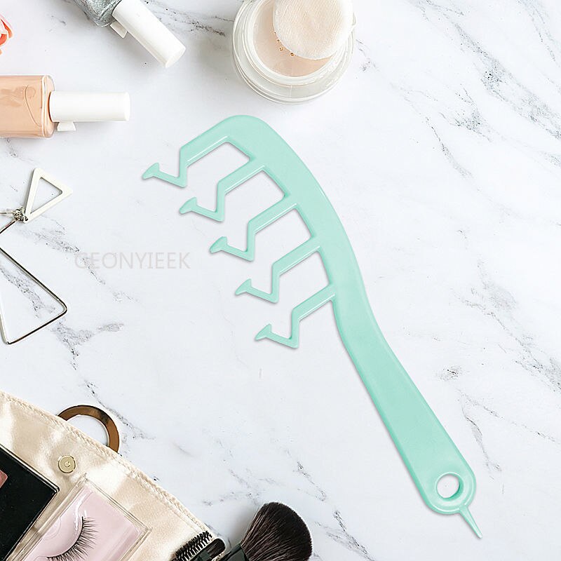 Hair Fluffy Comb Hair Style Comb Instant Hair Volumizer Curly Fluffy Hair Styling Comb Hair Slit Cover Z Shape Combing Brush