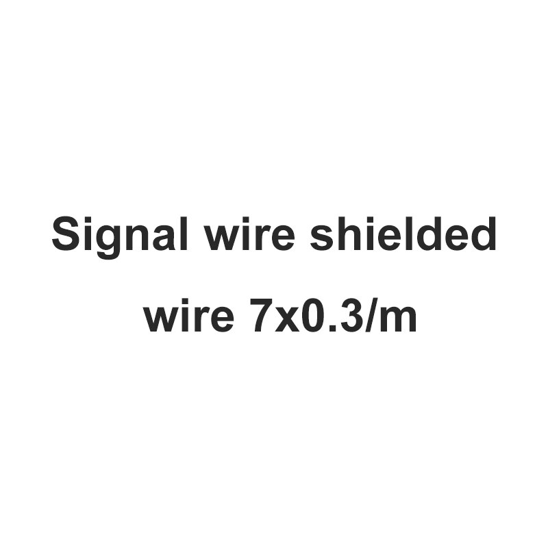 Spindle Motor Stepper Motor Shielded Wire Engraving Machine Cable Cnc Router Accessories: Signal line 7x0.3