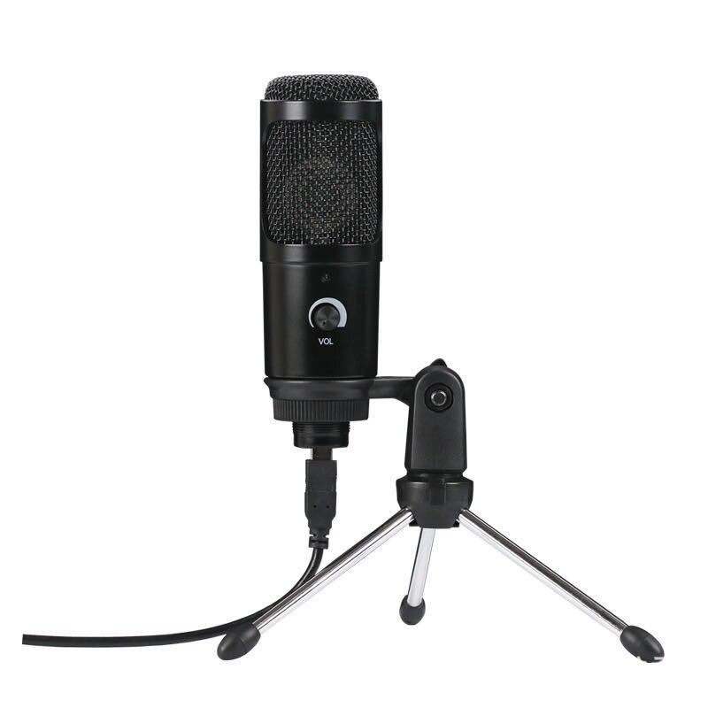 Usb Condenser Microphone 192Khz/24Bit High Sampling Rate Desktop Stand Computer Recording Condenser Microphone Set
