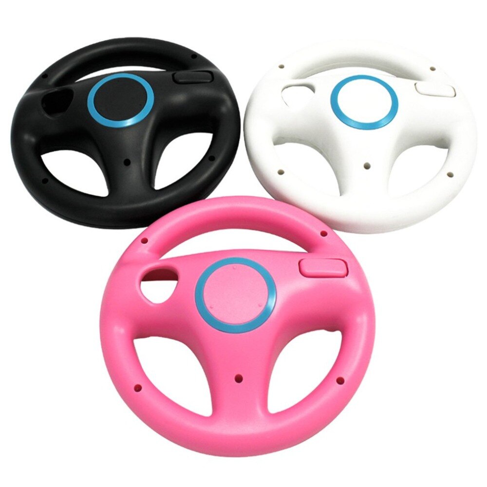 Racing Game Steering Wheel For Nintendo For Wii Controller Direction Manipulate Wheel Remote Controller Protective Case