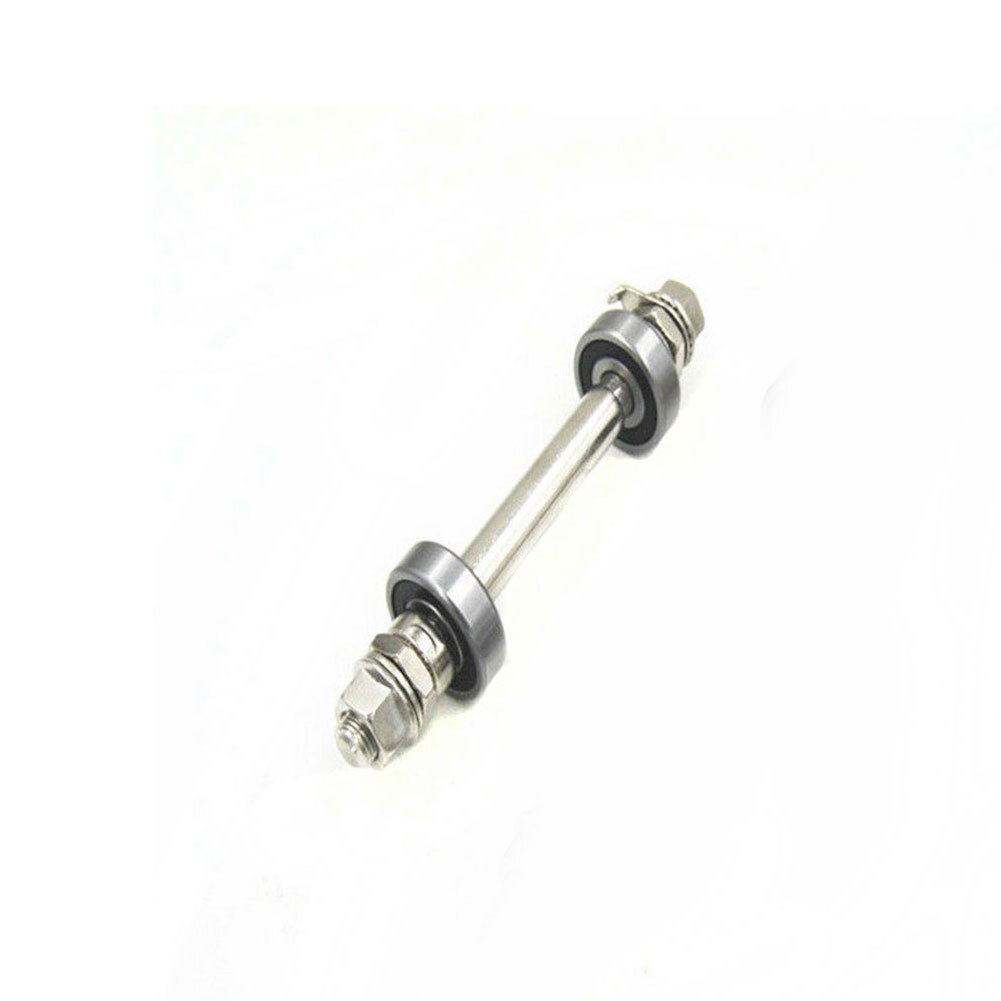 Bearing Bike Wheel Hub Axle Solid Shaft Lever Bicycle Repair Tool: Front solid shaft