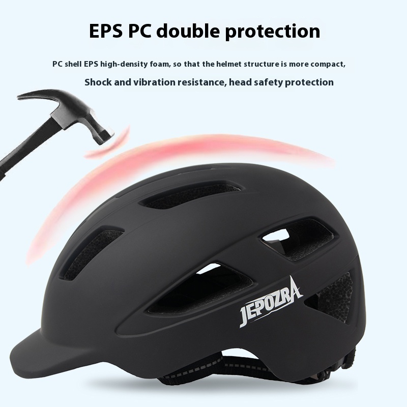 Cycling Helmet In-Mold Mountain Road USB Rechargeable Tail light Bicycle Bike Helmet Sports Safe Hat MTB Cycling Helmet